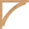 Ekena Millwork Thorton Craftsman Smooth Bracket, Western Red Cedar, 3 1/2"W x 44"D x 44"H BKT04X44X44THR04SWR - alternate 4